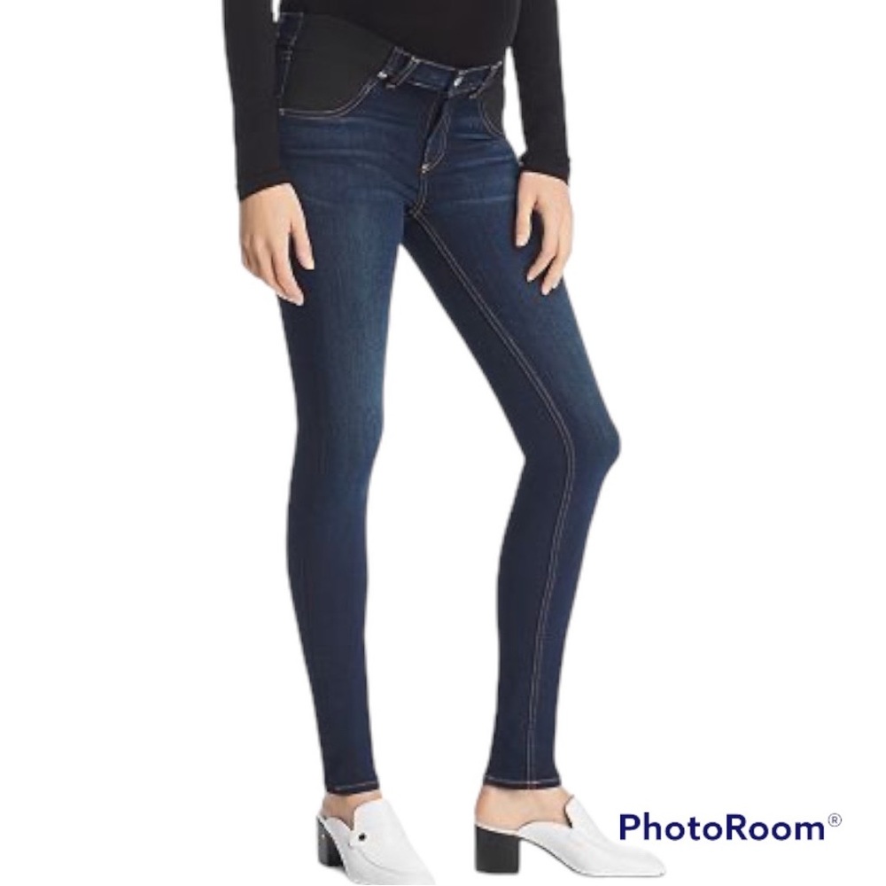 Rag & Bone Dre Skinny Side Panel Maternity Jeans in Beverlys Color NWOT